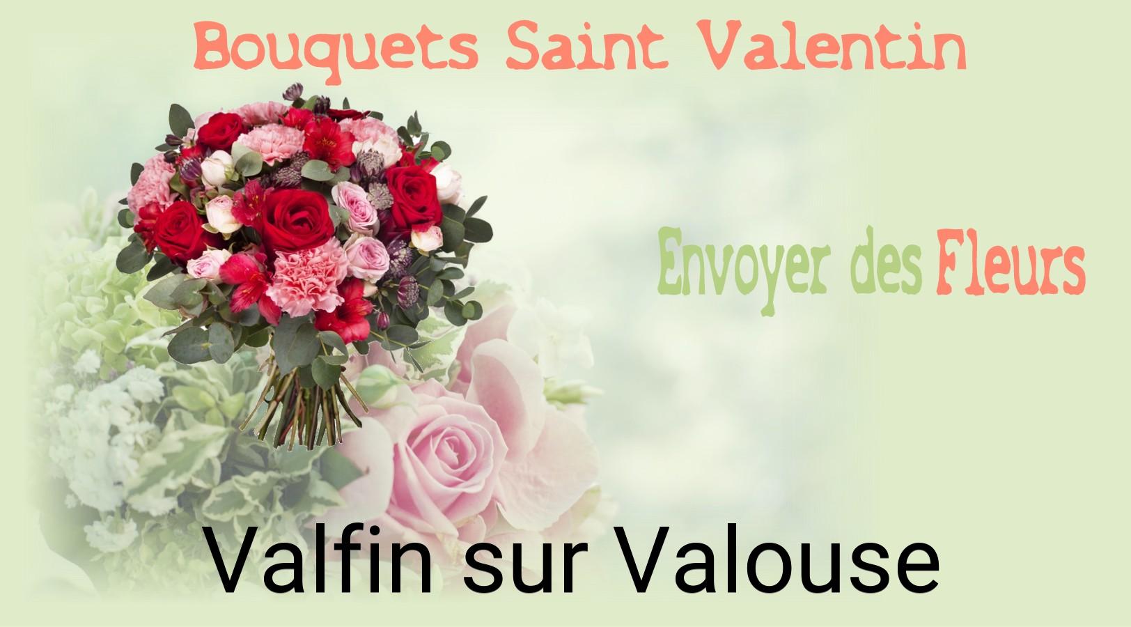 Roses de Saint-Valentin livrées à Valfin-sur-Valouse
